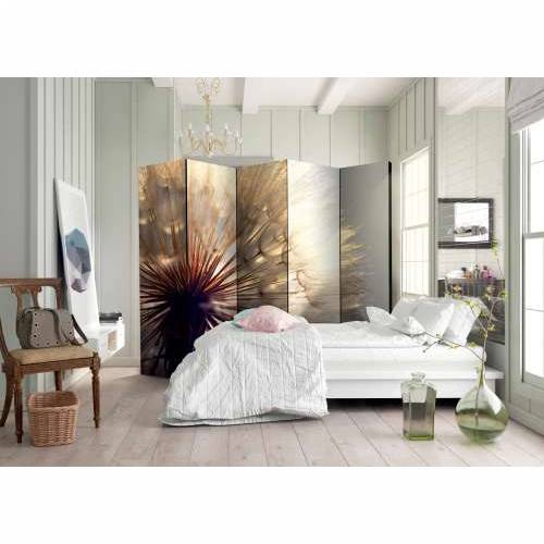 Paravan u 5 dijelova - Dandelion Kiss II [Room Dividers] 225x172 Cijena