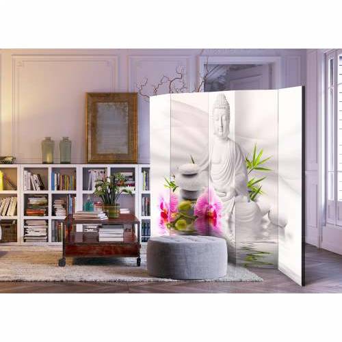 Paravan u 5 dijelova - Buddha and Orchids II [Room Dividers] 225x172 Cijena
