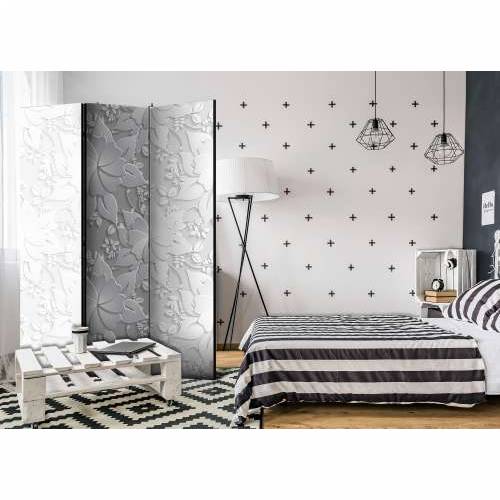 Paravan u 3 dijela - Room divider – Flowers I 135x172 Cijena