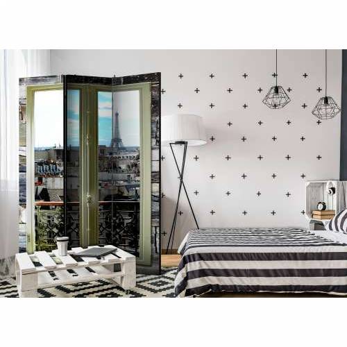Paravan u 3 dijela - Parisian View [Room Dividers] 135x172 Cijena