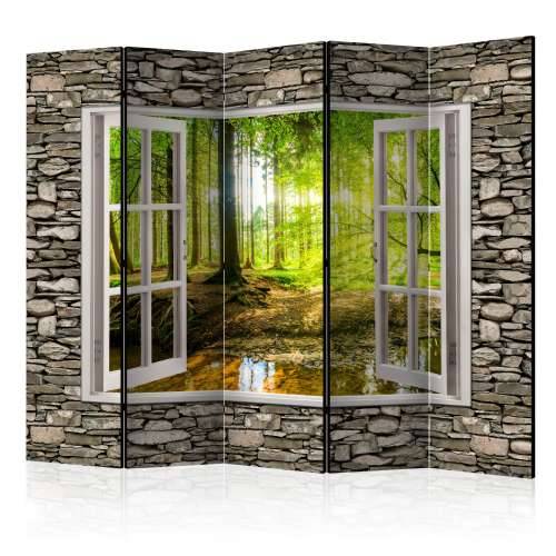 Paravan u 5 dijelova - Morning Forest II [Room Dividers] 225x172 Cijena