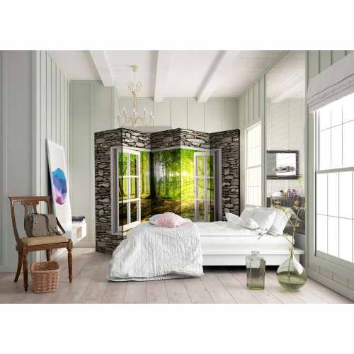 Paravan u 5 dijelova - Morning Forest II [Room Dividers] 225x172 Cijena