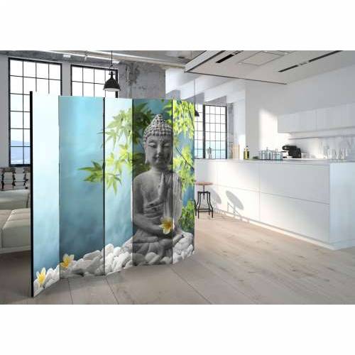 Paravan u 5 dijelova - Meditating Buddha II [Room Dividers] 225x172 Cijena