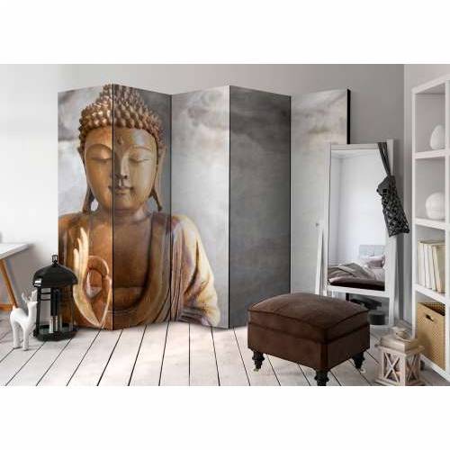 Paravan u 5 dijelova - Buddha II [Room Dividers] 225x172 Cijena