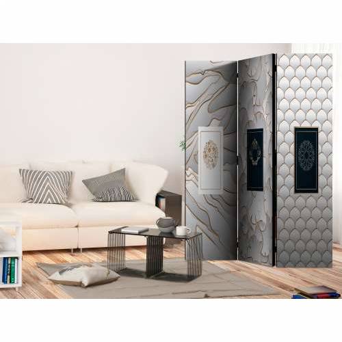 Paravan u 3 dijela - Labels [Room Dividers] 135x172 Cijena