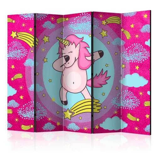 Paravan u 5 dijelova - Dancing Unicorn II [Room Dividers] 225x172 Cijena