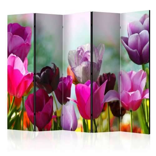 Paravan u 5 dijelova - Beautiful Tulips II [Room Dividers] 225x172 Cijena
