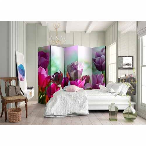 Paravan u 5 dijelova - Beautiful Tulips II [Room Dividers] 225x172 Cijena