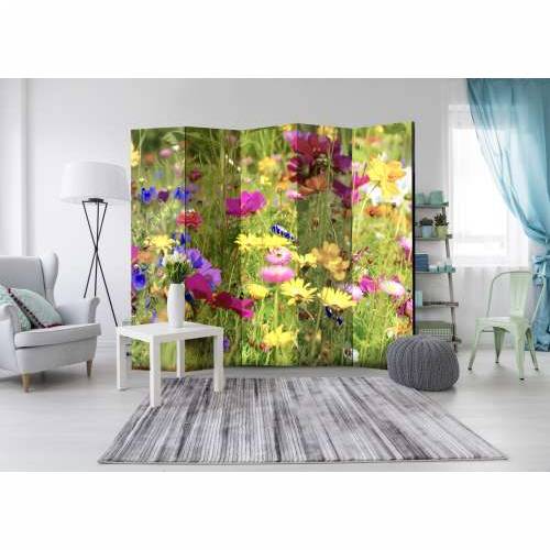 Paravan u 5 dijelova - Summer Flowers II [Room Dividers] 225x172 Cijena