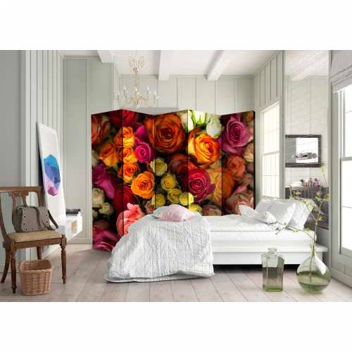 Paravan u 5 dijelova - Bouquet of Roses II [Room Dividers] 225x172 Cijena
