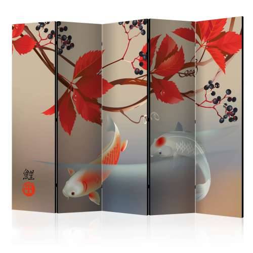 Paravan u 5 dijelova - Happy Fish II [Room Dividers] 225x172 Cijena