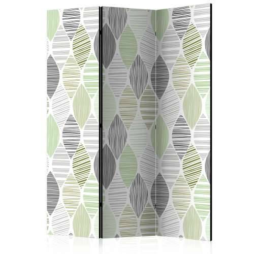 Paravan u 3 dijela - Green Tears [Room Dividers] 135x172 Cijena
