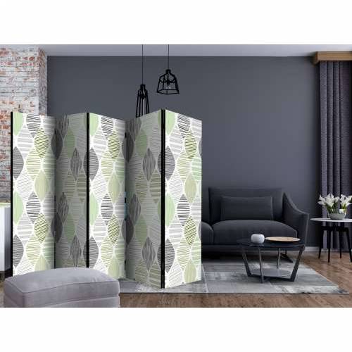 Paravan u 5 dijelova - Green Tears II [Room Dividers] 225x172 Cijena