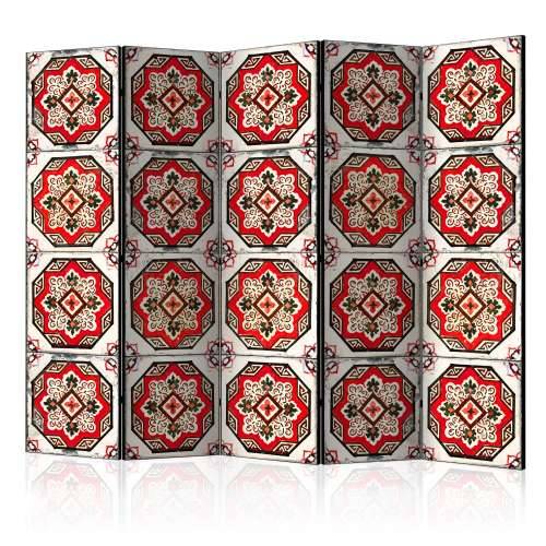 Paravan u 5 dijelova - Dance of Red Line II [Room Dividers] 225x172 Cijena