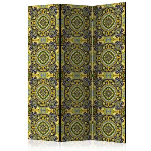 Paravan u 3 dijela - Malachite Mosaic [Room Dividers] 135x172 Cijena