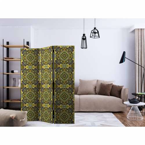 Paravan u 3 dijela - Malachite Mosaic [Room Dividers] 135x172 Cijena
