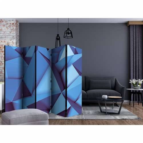 Paravan u 5 dijelova - Royal Blue II [Room Dividers] 225x172 Cijena