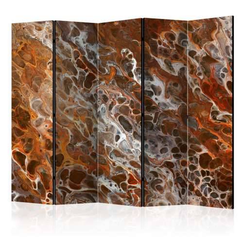 Paravan u 5 dijelova - Brown Craters II [Room Dividers] 225x172 Cijena