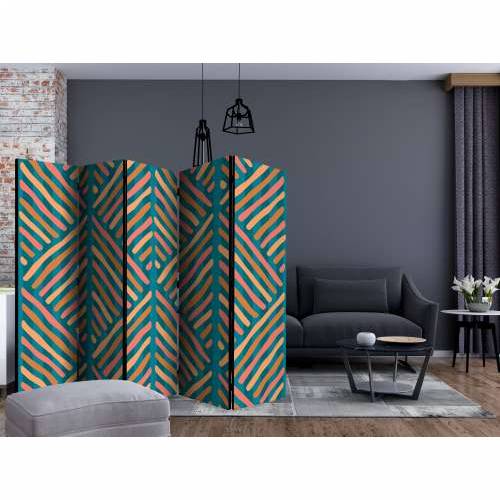 Paravan u 5 dijelova - Ethnic Composition II [Room Dividers] 225x172 Cijena