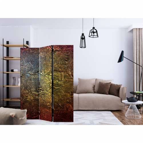 Paravan u 3 dijela - Red Gold [Room Dividers] 135x172 Cijena