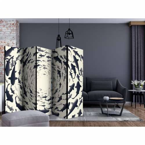 Paravan u 5 dijelova - Fish Swirl II [Room Dividers] 225x172 Cijena