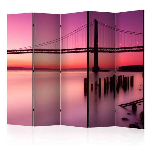 Paravan u 5 dijelova - Purple Evening II [Room Dividers] 225x172 Cijena