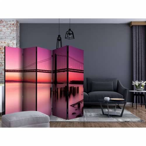 Paravan u 5 dijelova - Purple Evening II [Room Dividers] 225x172 Cijena