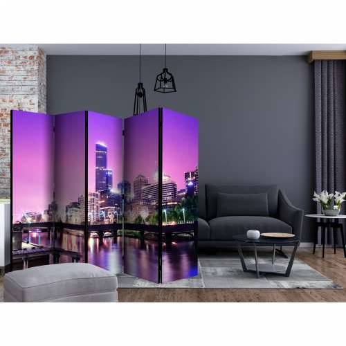 Paravan u 5 dijelova - Purple Melbourne II [Room Dividers] 225x172 Cijena