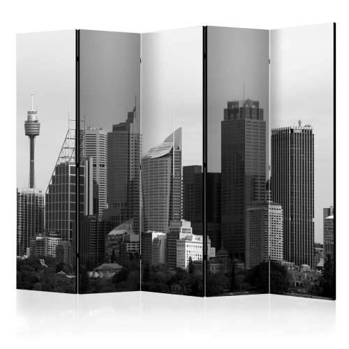 Paravan u 5 dijelova - Skyscrapers in Sydney II [Room Dividers] 225x172 Cijena