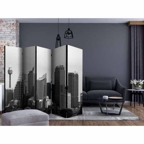 Paravan u 5 dijelova - Skyscrapers in Sydney II [Room Dividers] 225x172 Cijena