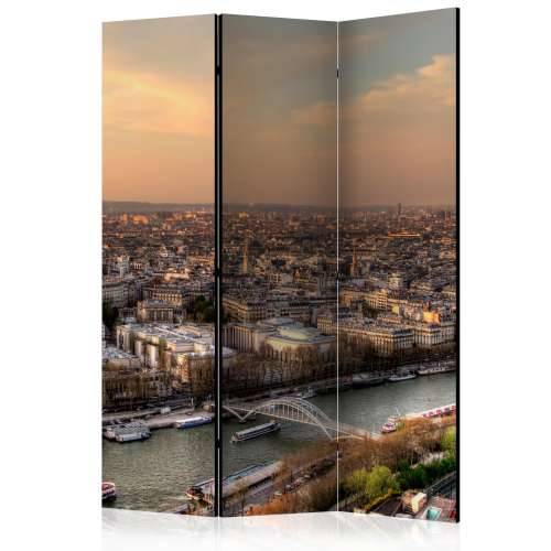 Paravan u 3 dijela - Barges on the Seine [Room Dividers] 135x172 Cijena
