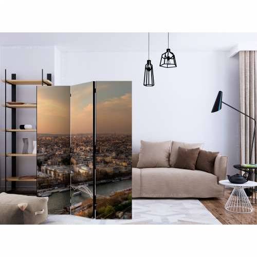 Paravan u 3 dijela - Barges on the Seine [Room Dividers] 135x172 Cijena