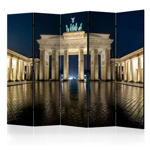 Paravan u 5 dijelova - Berlin at Night II [Room Dividers] 225x172 Cijena