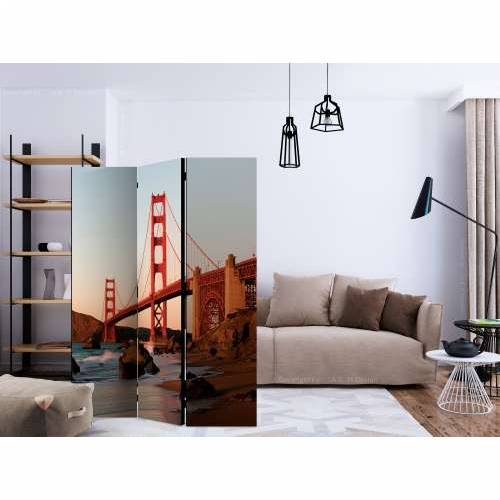 Paravan u 3 dijela - Flaming Landscape [Room Dividers] 135x172 Cijena
