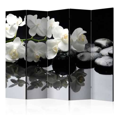 Paravan u 5 dijelova - Spa, Stones and Orchid II [Room Dividers] 225x172 Cijena