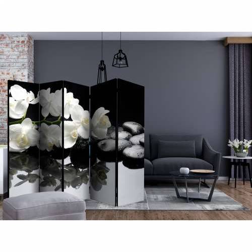 Paravan u 5 dijelova - Spa, Stones and Orchid II [Room Dividers] 225x172 Cijena