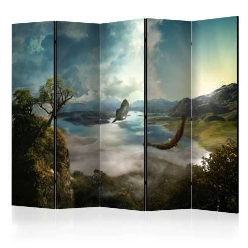 Paravan u 5 dijelova - Flight over the Lake II [Room Dividers] 225x172 Cijena
