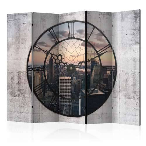 Paravan u 5 dijelova - NYC Time Zone II [Room Dividers] 225x172 Cijena