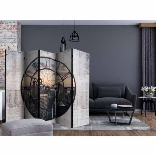 Paravan u 5 dijelova - NYC Time Zone II [Room Dividers] 225x172 Cijena