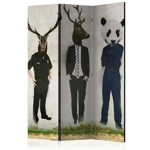 Paravan u 3 dijela - Man or Animal? [Room Dividers] 135x172 Cijena