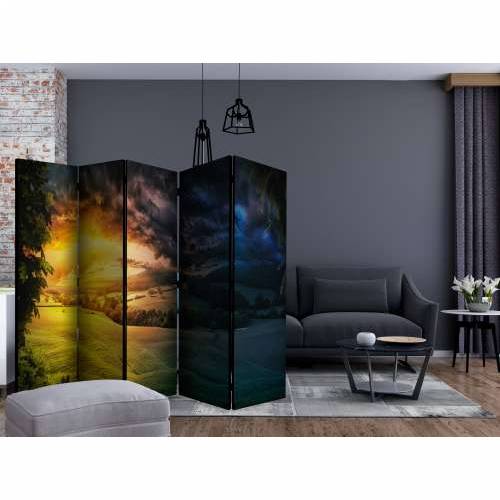 Paravan u 5 dijelova - Twilight over the Valley II [Room Dividers] 225x172 Cijena