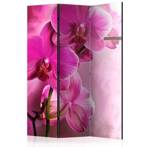 Paravan u 3 dijela - Pink Orchid [Room Dividers] 135x172 Cijena