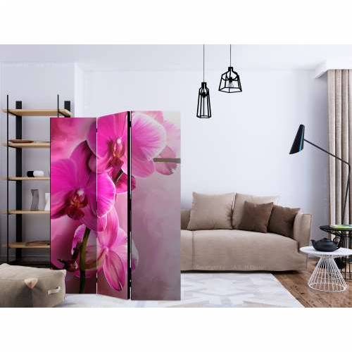 Paravan u 3 dijela - Pink Orchid [Room Dividers] 135x172 Cijena