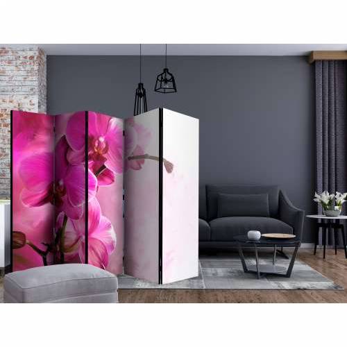 Paravan u 5 dijelova - Pink Orchid II [Room Dividers] 225x172 Cijena