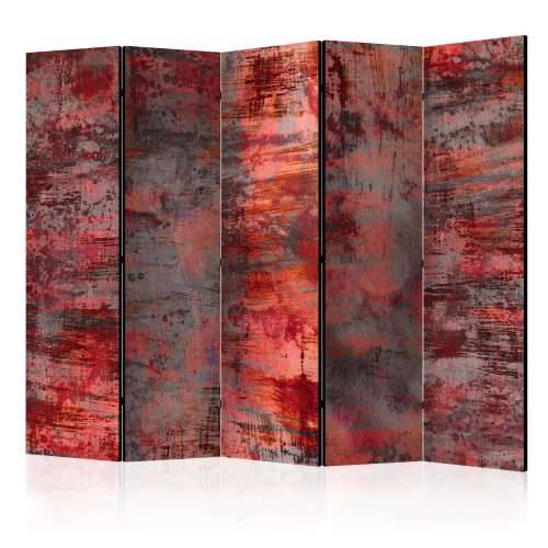 Paravan u 5 dijelova - Red Metal II [Room Dividers] 225x172 Cijena
