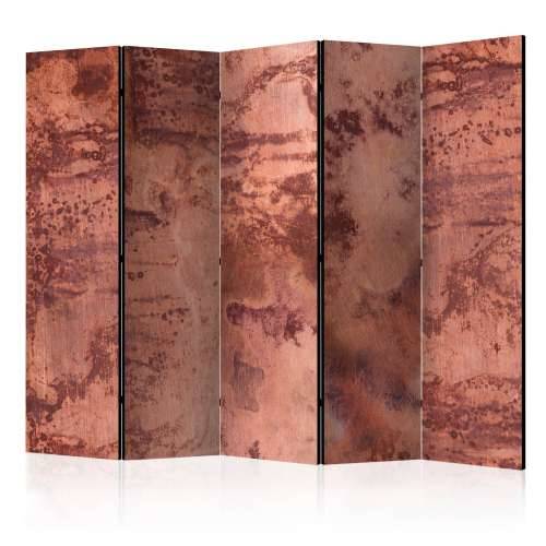 Paravan u 5 dijelova - Red Metal Sheet II [Room Dividers] 225x172 Cijena