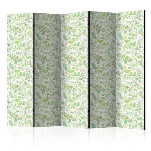 Paravan u 5 dijelova - Plants Stained Glass II [Room Dividers] 225x172 Cijena