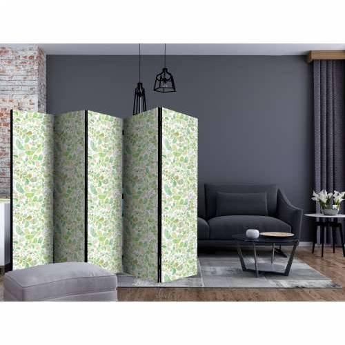 Paravan u 5 dijelova - Plants Stained Glass II [Room Dividers] 225x172 Cijena