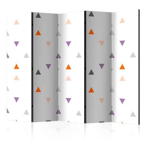 Paravan u 5 dijelova - Triangles Rain II [Room Dividers] 225x172 Cijena