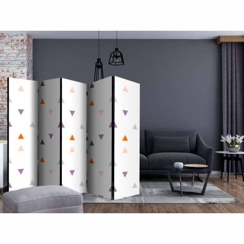 Paravan u 5 dijelova - Triangles Rain II [Room Dividers] 225x172 Cijena